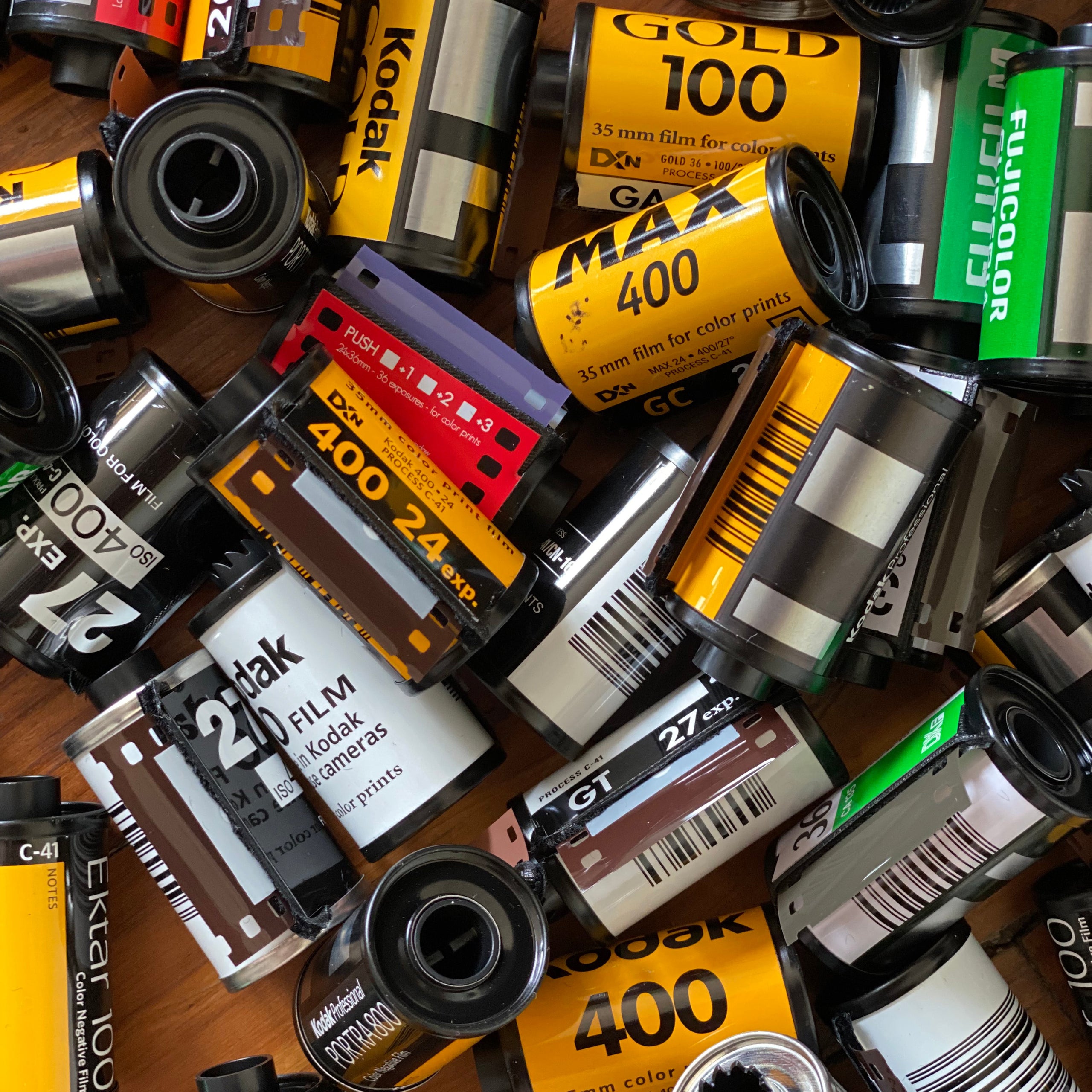 Empty Film Canisters FLATS Lab